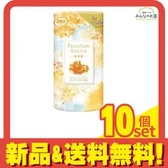 消臭力 トイレ用 Premium Aroma(プレミアムアロマ) 金木犀 400mL 10個セット まとめ売り