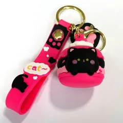 猫　キーホルダー