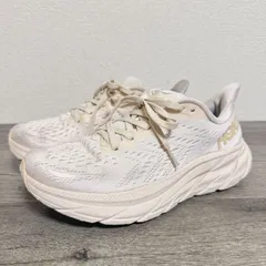 ホカオネオネ ウィメンズ クリフトン8 1119394 ランニングシューズ スニーカー 23cm アイボリー