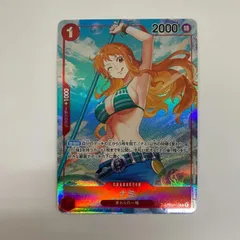 【東店52-1131-2505】ワンピースカード ナミ　R　パラレル OP01-016