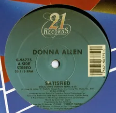 米12” Donna Allen Satisfied 096775 21 Records /00250
