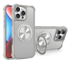 【人気商品】ケース【Magsafe対応・スタンド付き】 マグネット搭載 ワイヤレス充電 用 耐衝撃 マット感 半透明 Max 指紋防止 アジャスタブルスタンド アイフォン16 ケース iPhone16Pro アイフォン16Pro Max ケース Kanyaku