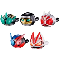 【中古】アクセサリー(非金属) 全5種セット 「仮面ライダーシリーズ コロンとリング2」