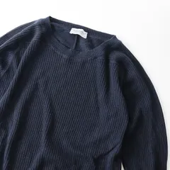 【スプリングセール】ジョンスメドレー JOHN SMEDLEY ウール リブニットプルオーバー XS/ネイビー トップス【2400013667876】 ジョンスメドレー JOHN SMEDLEY ウール リブニットプルオーバー