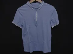 ■美品■ ARMANI EXCHANGE アルマーニエクスチェンジ コットン100% 半袖 トップス シャツ 表記サイズ M 洋服 ライトブルー系 DH1248