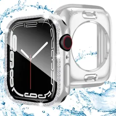 【人気商品】ケース 40mm 防水 ケース キラキラ アップルウォッチ Watch カバー ガラスフィルム 一体型360ど度 アップルウォッチ ケース Apple 耐衝撃 装着簡単 apple watch カバー 全面保護 対応 高透過率 Apple Watc