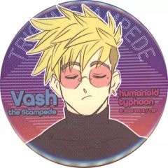 【中古】バッジ・ピンズ ヴァッシュ・ザ・スタンピード(A) 75mm缶バッジ 「くじ引き堂 TRIGUN STAMPEDE 6000000$$くじ」 E-1賞