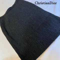 クリスチャンディオール　ChristianDior　麻スカート　サイズL