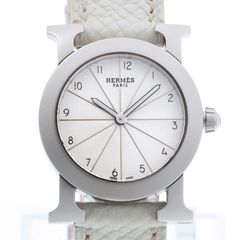エルメス / HERMES Hウォッチ ロンド HR1.210 ホワイト クオーツ 【中古】 商品番号 A-158047のサムネイル