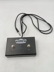 【K-1389】VOX デュアル フットスイッチ VFS2? ブラック 動作未確認