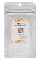 はまる食品 昆虫食 国産 ミールワーム 大分県産 国内調理 塩味 乾燥タイプ そのまま食べれる昆虫食