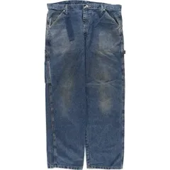 古着 00年代 ラングラー Wrangler CARPENTER デニムペインターパンツ メンズw37相当/eaa547637