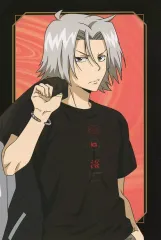 【中古】ポストカード 獄寺隼人 描き下ろし カジュアルコーデver. ポストカード 「家庭教師ヒットマンREBORN! POP UP SHOP vol.4 in AMNIBUS STORE」 対象商品購入特典