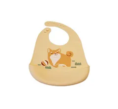 食事用エプロン ベビービブ よだれかけ 赤ちゃん お食事 シリコン ソフトスタイ 防水 軽量 首回り調整可 清潔易い 子供 保育園 離乳食 受け皿 6ヵ月~4歳男女通用