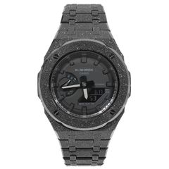 G-SHOCK GA2100 フロステッド カスタム ブラックアウト カシオーク ステンレス製 艶消しモデル Frosted Edition BLACK OUT
