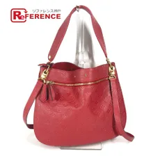 LOUIS VUITTON ルイヴィトン ショルダーバッグ スポンティーニ M42820 モノグラムアンプラントレザー スリーズ レッド