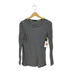 BALMAIN 14SS ダメージ加工 ボーダーカットソー BALMAIN