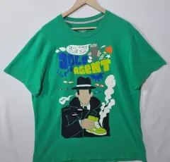 実寸 XL （ 105 ） Nike(ナイキ） ヴィンテージ 緑 半袖Tシャツ