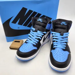 【中古美品】NIKE ナイキ AIR JORDAN 1 RETRO HIGH OG DZ5485-400 エア ジョーダン 1 レトロ ハイ OG ユニバーシティブルー スニーカー 靴 【160-250924-hi-07-izu】