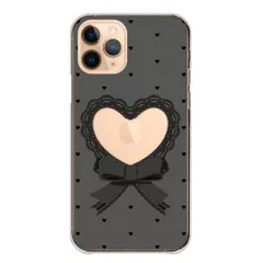 iPhone12 Pro Max ケース カバー アイフォン12 プロマックス スマホケース ハードケース 量産型 ハート リボン 推し部屋 推し活 写真 挟む 入れる 地雷系 かわいい 可愛い カラー09