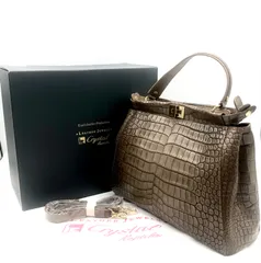 LEATHER JEWELS ショルダーバッグ 巾着 クリスタルレプティルズ Crystal Reptiles / クリスタルレプティルズ レオパード柄