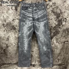 【未使用】TAAKK/ターク STRAIGHT DENIM PANTS/ストレート デニム パンツ/ブラックブリーチ/TA24AW-PT053/1