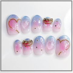 12月10日までに到着 ネイルチップ 量産型 韓国 シンプル ワンホン ちゅるん 12月10日までに到着 ネイルチップ 量産型 韓国 シンプル