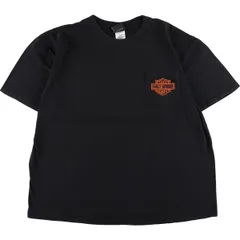 古着 ハーレーダビッドソン Harley-Davidson 両面プリント モーターサイクル バイクTシャツ メンズXXL/eaa346165