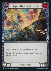 【中古】Flesh and Blood ROS195[C]：(Rainbow Foil)Open the Flood Gates (1)/関門の解放 (1)