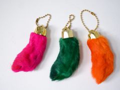 JACKSON MATISSEジャクソンマティス 2025SS Colored Rabbit's Foot Keychains 3個セット新品【フリー】【MZCA78248】