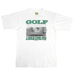【L】90s ヴィンテージ 映画 The Three Stooges 三ばか大将 GOLF A HOLE LOTTA FUN Tシャツ ゴルフ 三バカ大将