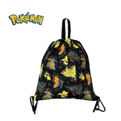 ポケモン 巾着ナップサック 体操服袋 ポケットモンスター キルト 入学入園準備 キッズ こども 幼稚園 小学校 習い事 レッスンバッグ サブバッグ