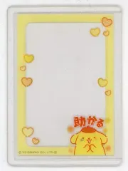 【中古】収納・携帯用アイテム ポムポムプリン(助かる) 「推しにときめく♪サンリオキャラクターズ 硬質カードケース」 ドン・キホーテ限定