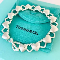 2025年最新】ティファニーパフハートブレスレットの人気アイテム