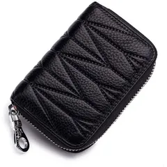 カードケース 本革 全2色 磁気防止 スキミング防止 大容量 じゃばら 小銭入れ