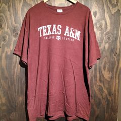 Texas A&M Football Tシャツ バーガンディ 古着 - メルカリ