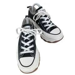 コンバースオールスター CONVERSE ALLSTAR TREKWAVE OX 厚底ローカットキャンバススニーカー レディース JPN：23 