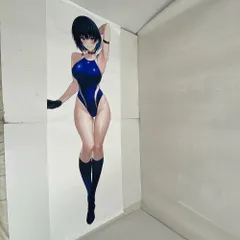 03w15422 海瀬蒼羽　等身大タペストリー　 うるりひ老師　コミックマーケット　コミケ