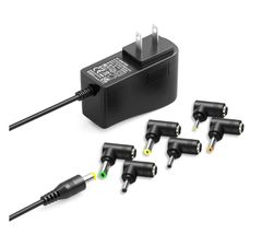 LEDストリップ dc15v アダプター CCTV アダプター 1a カメラ 1.5a 2a ルーター 15ボルト 汎用ACアダプター 液晶モニターに対応acアダプター 30W 電源 6個変換コネクター 2A 15V 5.5*2.1mm dc