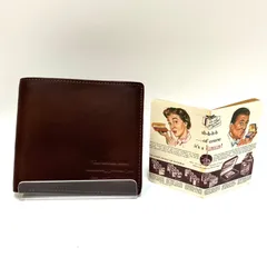 【ロンソン】二つ折り財布 ミニアドレス帳付き　茶色　ブラウン☽