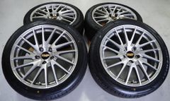 RMP 016F 18inch 8.0J 5H114.3+42 新品輸入タイヤ 225/45R18 クラウン マークX プリウスα ジェイド