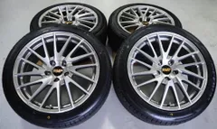 RMP 016F 18inch 8.0J 5H114.3+42 新品輸入タイヤ 225/45R18 クラウン マークX プリウスα ジェイド