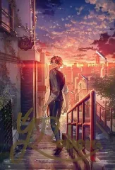 【中古】ポストカード 夕刻ロベル 直筆サイン入りめばる描き下ろしポストカード 「ホロライブ 夕刻ロベル 活動二周年記念フルセット」 購入特典のサムネイル
