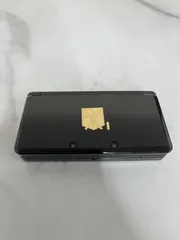 ％【ジャンク品】Nintendo 3DS ブラック 本体 シール【ゲーム機本体】