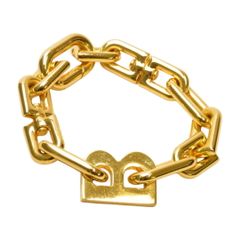 バレンシア BALENCIAGA ブレスレット Bロゴ ゴールド イタリア製 アクセサリー メンズ F-YA981