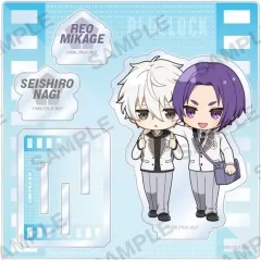 【中古】アクリルスタンド・アクリルパネル 凪＆玲王 ジオラマアクリルスタンド 「ブルーロック」