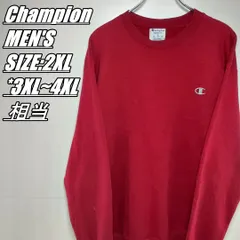 【US古着】Champion　チャンピオン　トレーナー　スウェット　メンズ　サイズ表記2XL(JPN)　3XL~4XL相当　ダークレッド