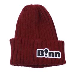 B!nn Rib Beanie Cap (Bordeaux)