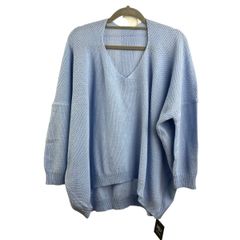 【未使用タグ付き　STYLE DELI　スタイルデリ　長袖ニット　水色】