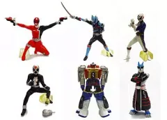 【中古】トレーディングフィギュア 全6種セット 「フルカラーヒーロー 特捜戦隊デカレンジャー 2 新刑事登場編」